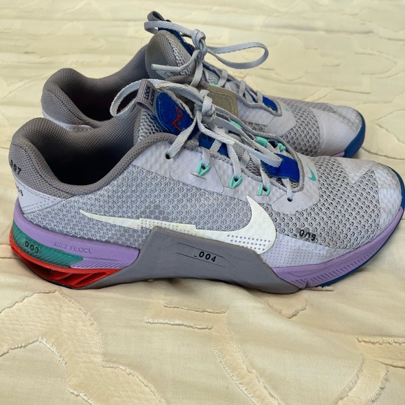 Nike Shoes - Nike Gray and Blue Athletic Shoes